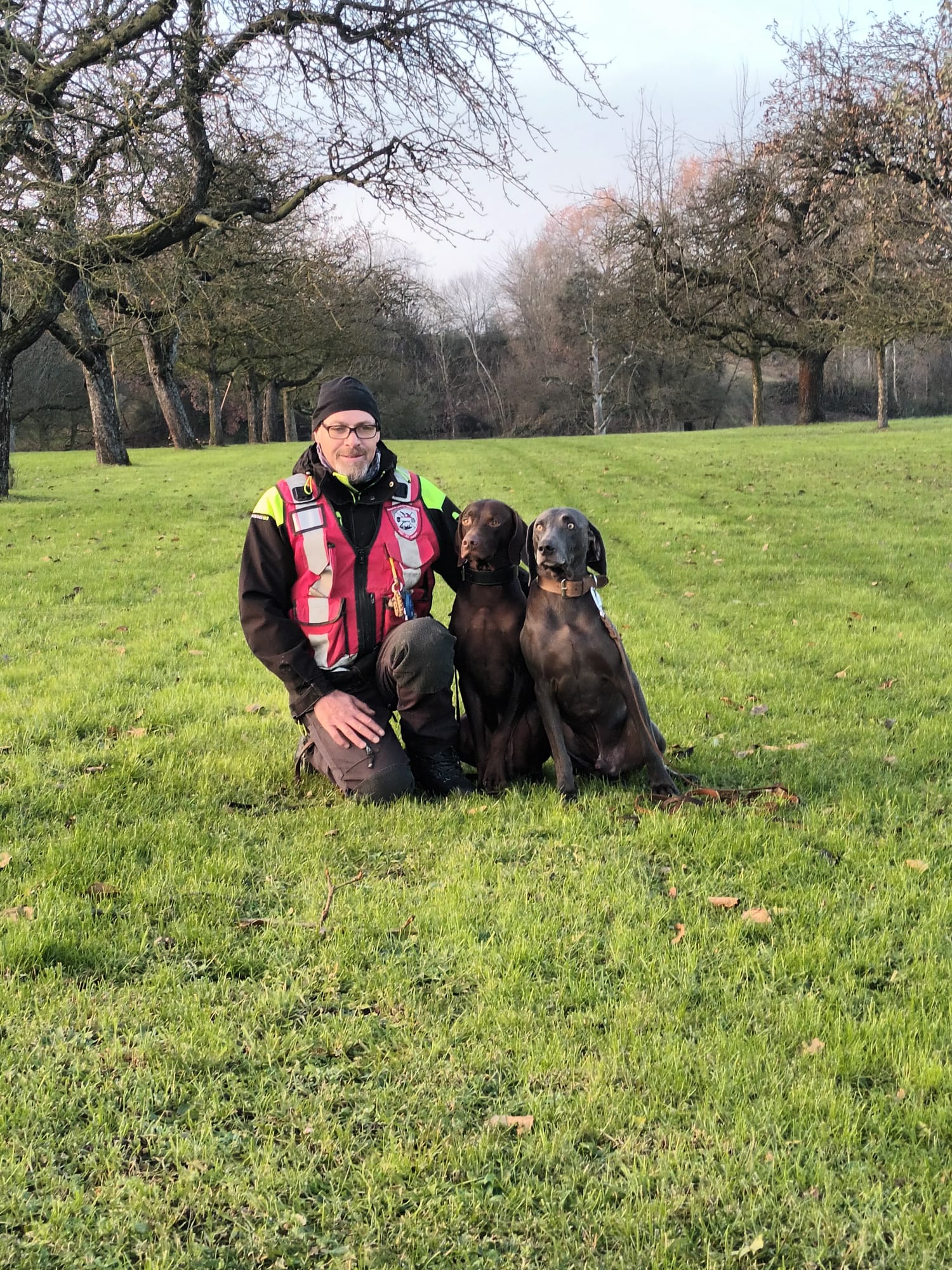 Manfred mit Edde und Eule